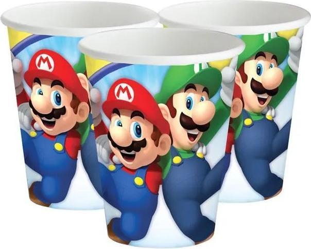 Immagine prodotto Amscan Super Mario (8 x)