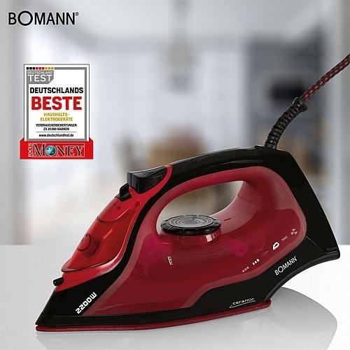 Actual product image Bomann DB6035CB black / red (2200 W)