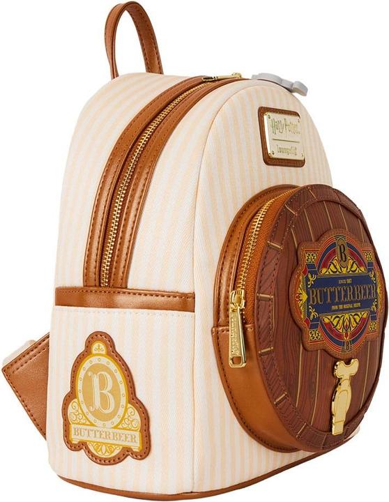 Actual product image Loungefly Harry Potter Butterbeer backpack