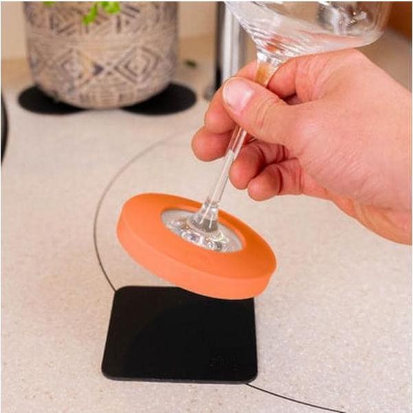 Produktbild Silwy Magnet-Kondom für Stielgläser Orange (1 Stk.)