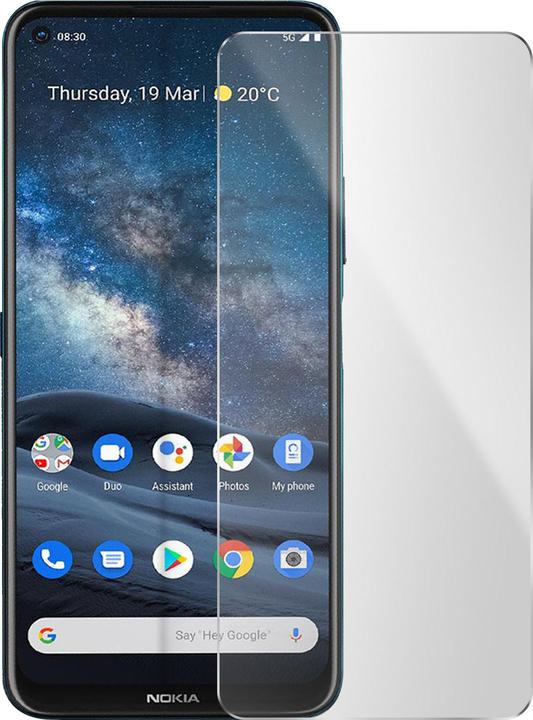 Produktbild Avizar Kristallklare Folie, Glas-Displayschutz (2 Stück, Nokia 8.3 5G)