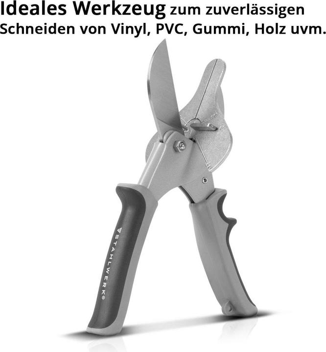 Image du produit Stahlwerk Cisaille à onglet | Cisaille à onglet Angle réglable 30° | 45° | 90 (14490 mm)