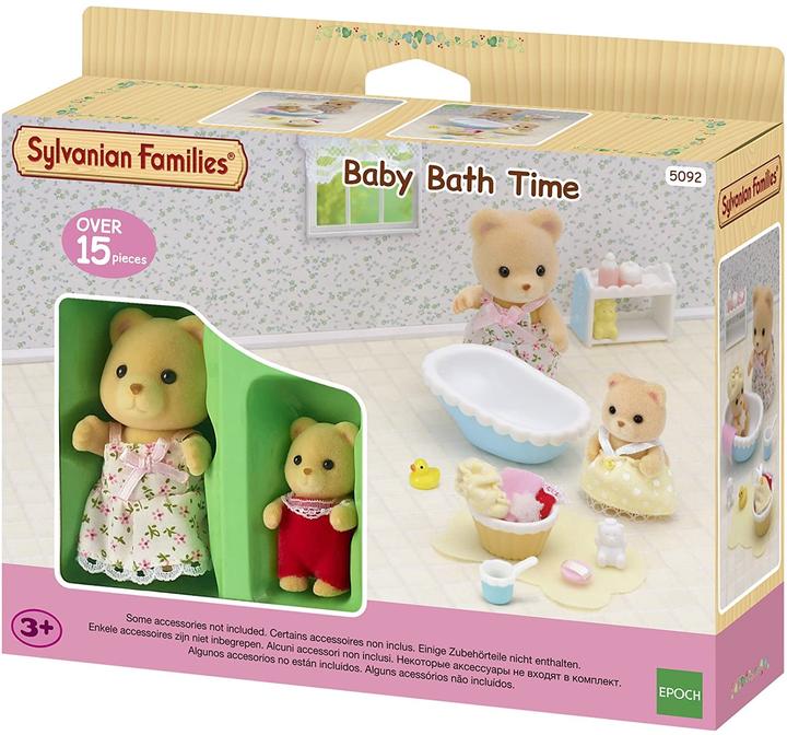 Actual product image Sylvanian Families Baby Bath Time