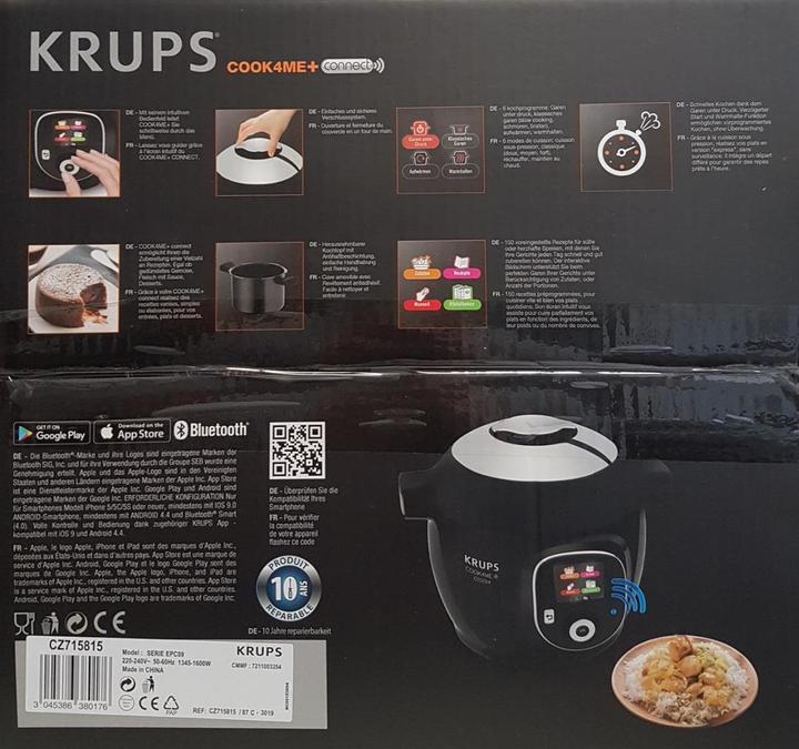 Actual product image Krups CZ 7158 Cook4Me+