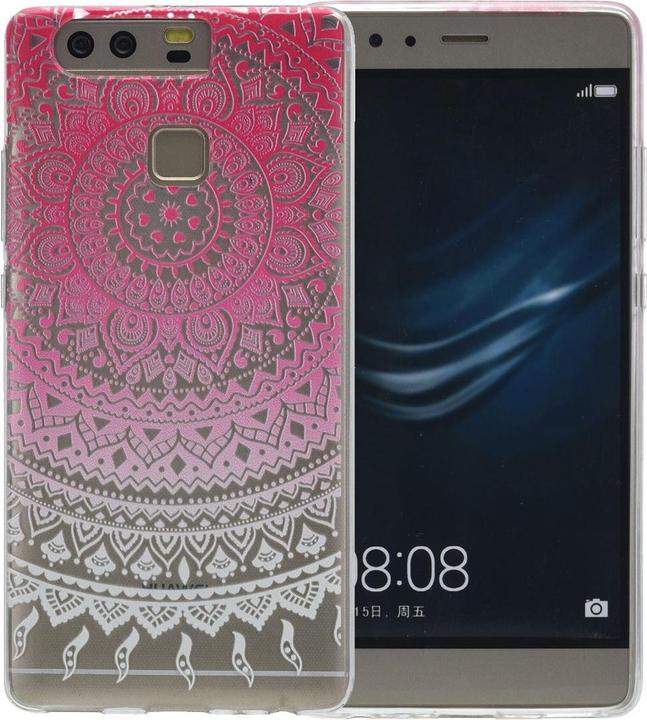 Actual product image König Design Henna Cover for Huawei Honor 6X Case Protective Cover Silicone Bumper Sun Pink New (Fee 6X)