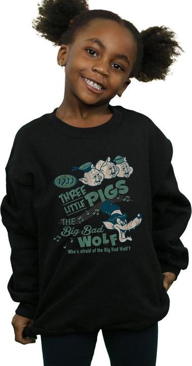 Image du produit Disney - Sweat THREE LITTLE PIGS WHO'S AFRAID OF THE BIG BAD WOLF - Fille (140, 146)