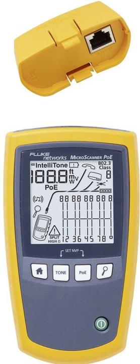 Produktbild Fluke Der PoE-Tester MicroScanner der für den Verkabelungstechniker entwickelt wurde
