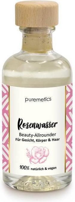 Actual product image Puremetics Beauty-Allrounder Rosenwasser (Cleansing lotion, 100 ml)