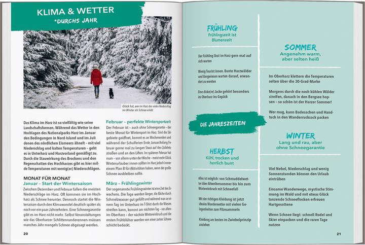 Immagine prodotto OUTDOOR GUIDE Reiseführer Harz (Tedesco, Jana Zieseniss, 2025)