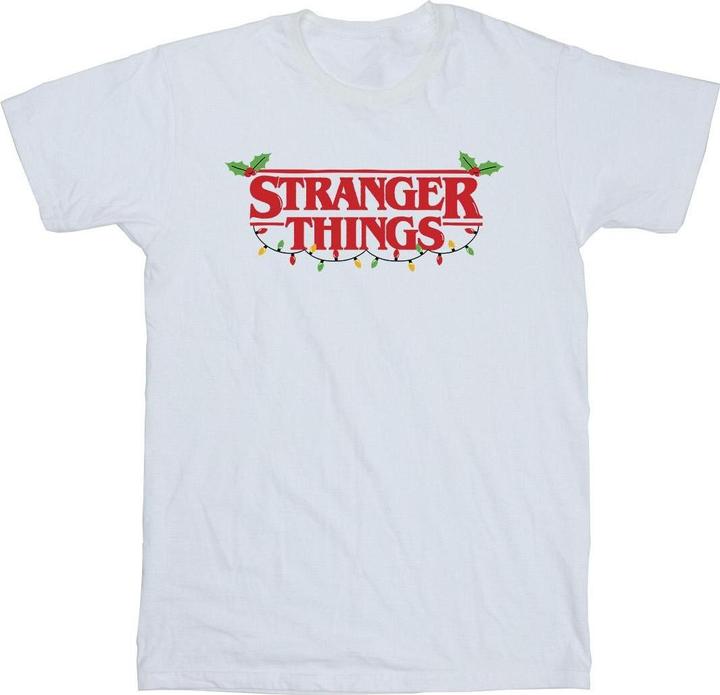 Netflix Stranger Things Christmas Lights TShirt