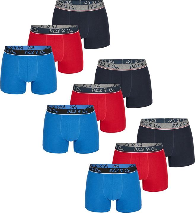 Produktbild Phil & Co. Berlin Retro Boxer Jersey Core (XL, 9er Pack)