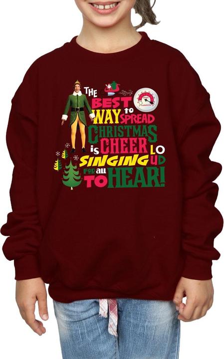 Immagine prodotto Elf Christmas Cheer Felpa Ragazze (140, 146)
