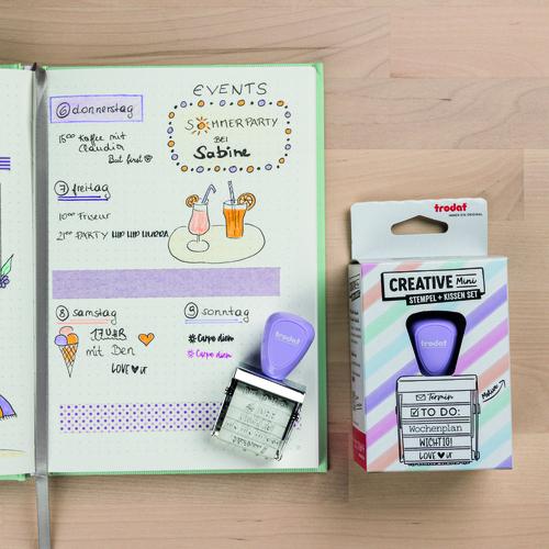 Actual product image Trodat Bullet Journal