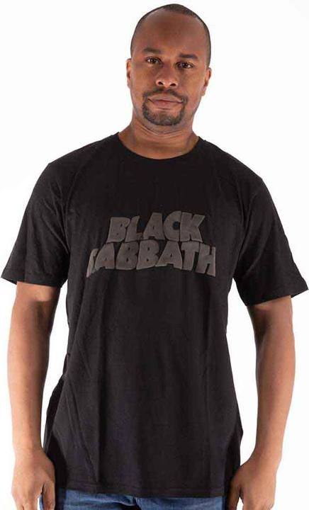 Black Sabbath Wavy Logo - Hi-Build