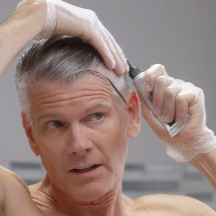 Actual product image Just For Men T45 Touch Of Grey Hair Colour Dark Brown 40g (T-45)