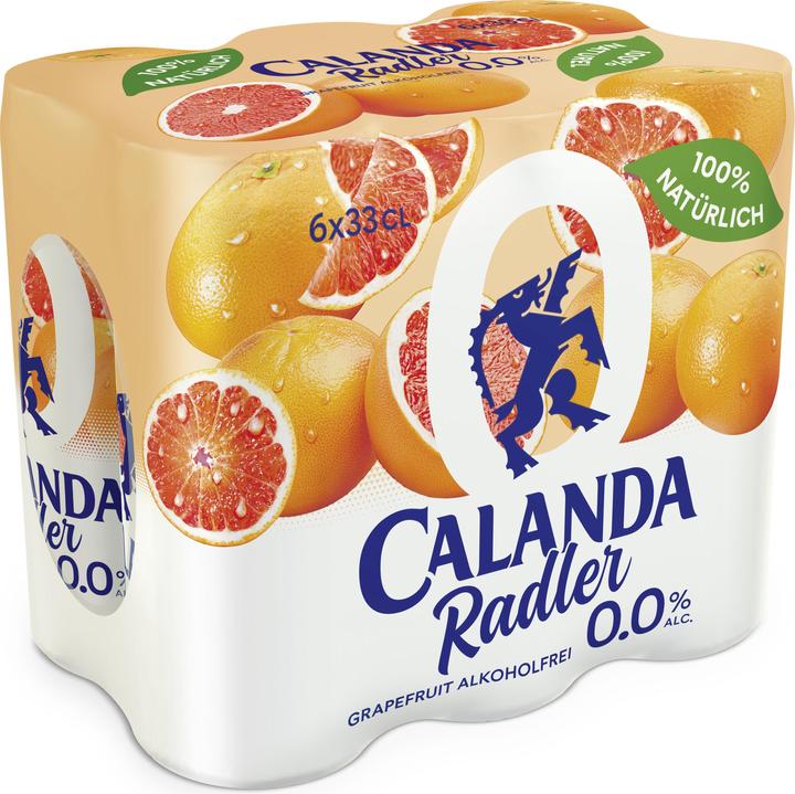 Calanda Radler 0.0% Grapefruit (6 x 33 cl)