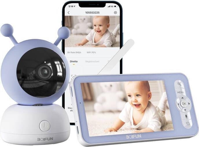 Image du produit Boifun Nounou électronique tournante 2S avec détecteur de sons (Vidéo et audio)