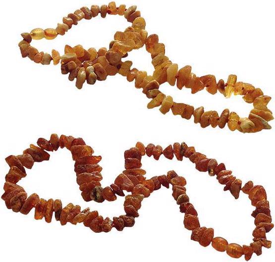 Actual product image Larrson Farm Natural amber dog necklace (Dog)