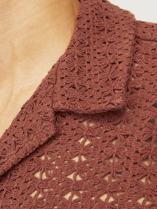 Produktbild Jack & Jones Jorcrochet Shirt Resort Ss Styd24 (L)