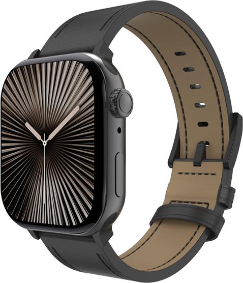 Image du produit Just in Case Leder-Armband Timeless Leather Black (Cuir véritable)