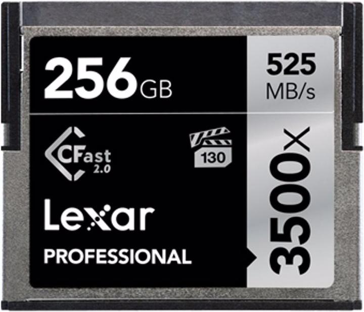 Lexar Professional 3500x (256 GB, CFast 2.0, U3, UHS-II)