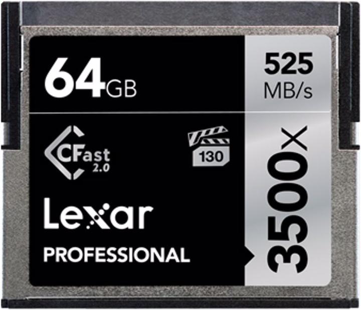 Produktbild Lexar Professional 3500x (64 GB, CFast 2.0)