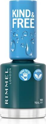 Immagine prodotto Rimmel London Rimmel - Smalto per unghie Kind & Free 8 ml 168 Teal Ivy - (168 Edera verde acqua, Smalto)