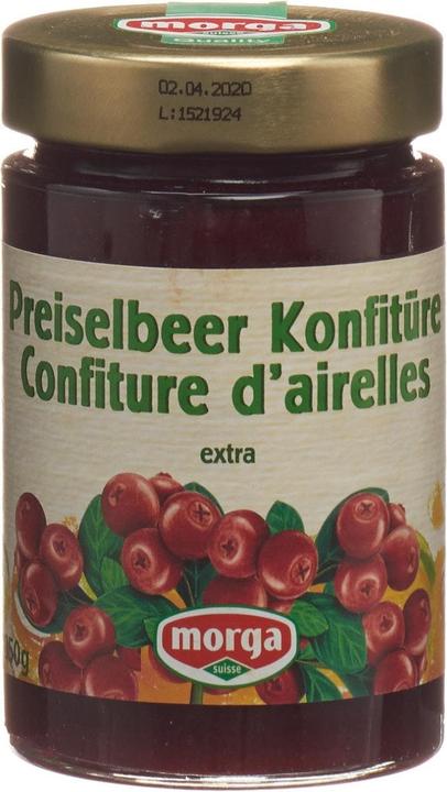 Produktbild Morga Konfitüre Preiselbeeren (350 g)