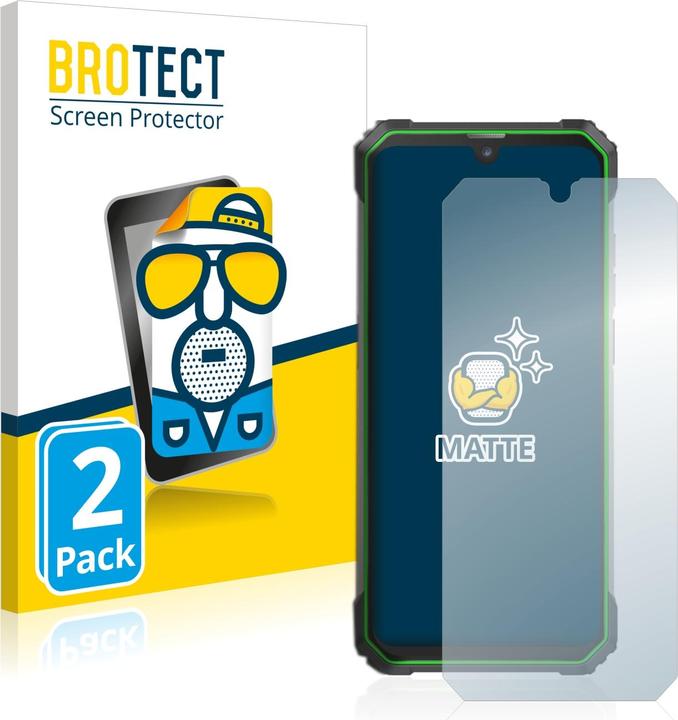Produktbild BROTECT Entspiegelungs-Schutzfolie Displayschutz Matt (2 Stück, Blackview BL8800 Pro 5G)