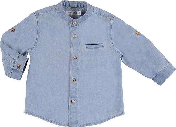 MAYORAL Langarm Mao kragen Denim (74)