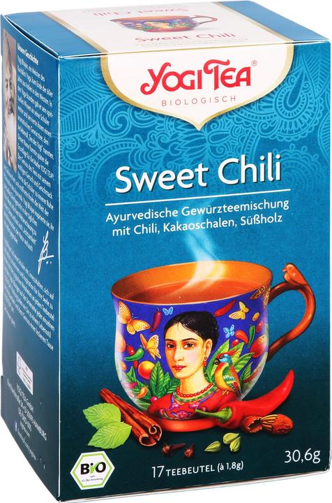 Produktbild Yogi Tea Sweet Chili ayurvedische Gewürzteemischung, 17 St. Filterbeutel (30.60 g)