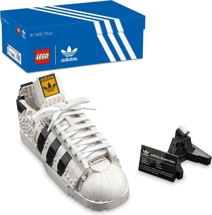 Actual product image LEGO Adidas Originals Superstar (10282, LEGO Icons)