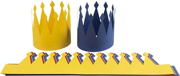 Actual product image Creativ Company Crown cardboard various colours, 25 pcs.