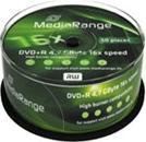 Image du produit MediaRange DVD+R 4.7GB, broche de 50 pièces (50 x)