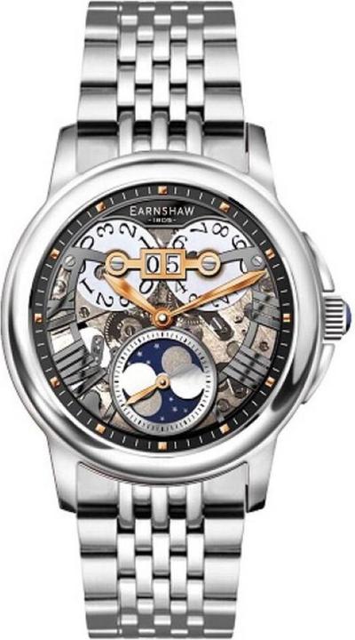 Actual product image Thomas Earnshaw ES-8245-33 Alfred Waterhouse Grand Date Moon (Analogue wristwatch, 42 mm)