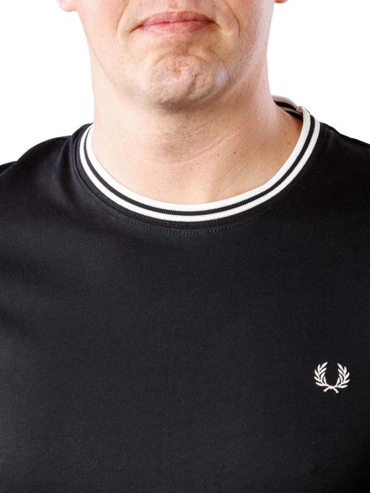 Produktbild Fred Perry Twin Tipped T-Shirt black (L)