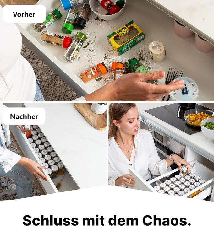 Image du produit Deco haus Gewürzgläser