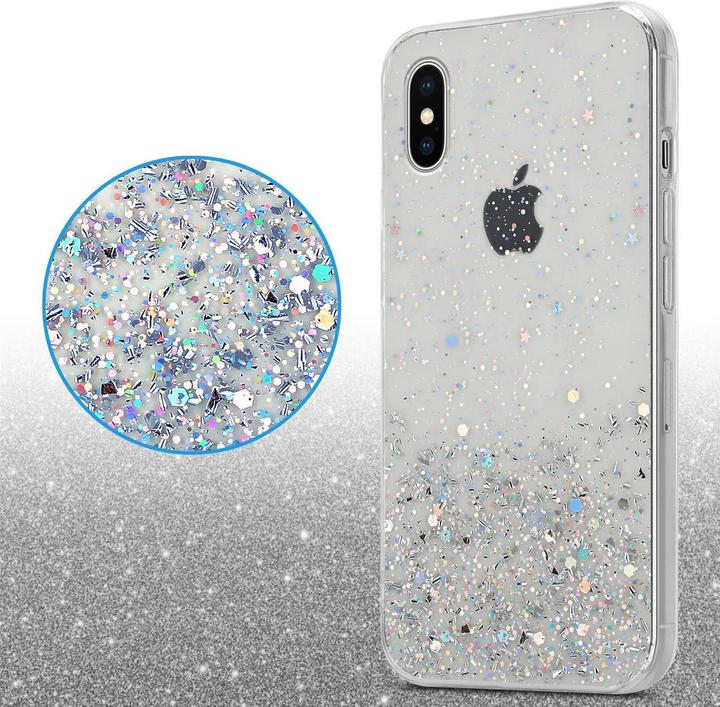 Image du produit Cadorabo Couverture TPU paillettes scintillantes (Apple iPhone X)