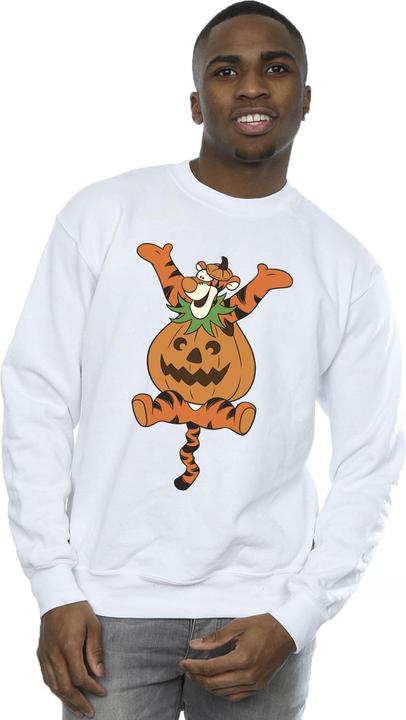 Actual product image Winnie the Pooh Mens Tigger Pumpkin Sweatshirt (4XL)