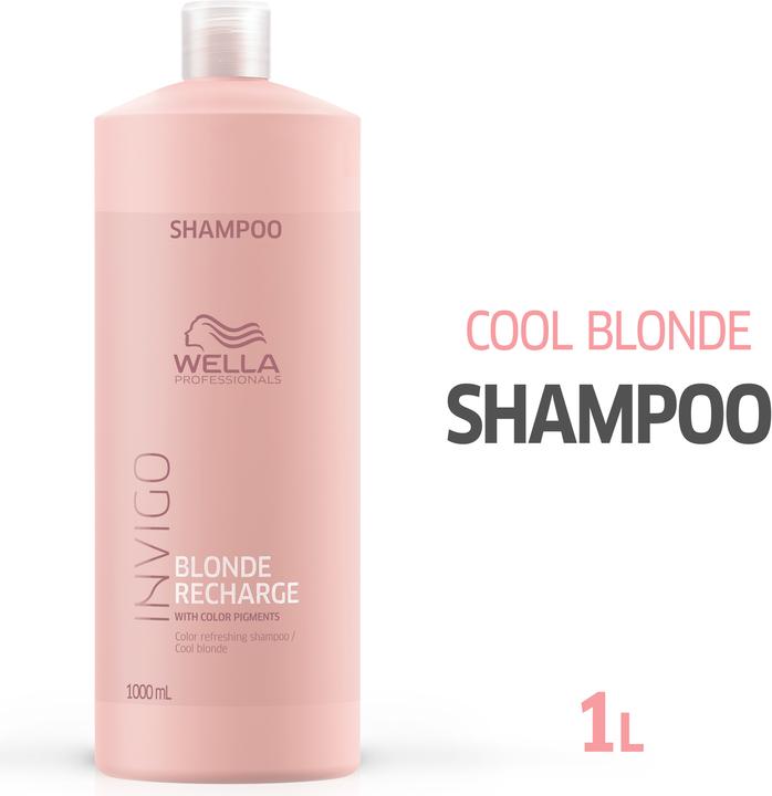 Immagine prodotto Wella INVIGO Blond Recharge Cool Blonde Shampoo (1000 ml)