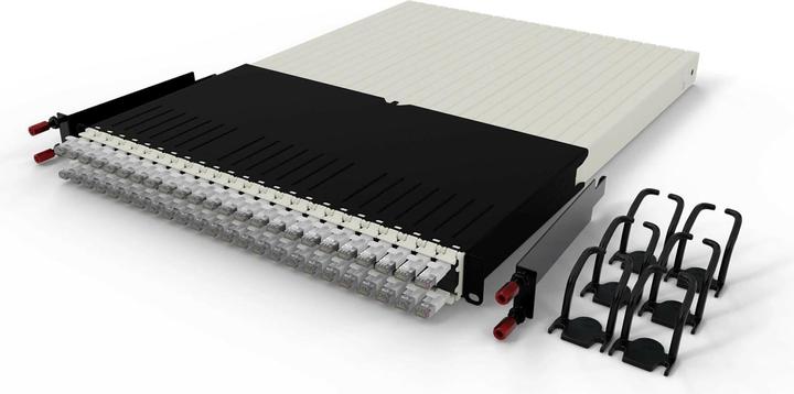 Productafbeelding PATCHBOX één / 30RU / Cat 6A, STP, 1,8 m, wit (STP, CAT6a, 1.80 m)