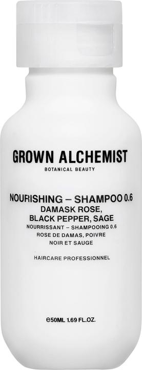Image du produit Grown Alchemist Nourishing — Shampoo 0.6: Damask Rose, Black Pepper, Sage (Shampoing liquide)