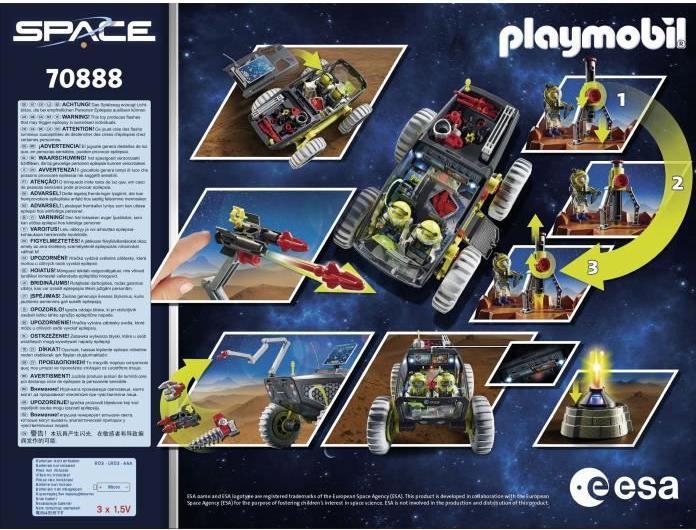 Produktbild Playmobil Mars-Expedition mit Fahrzeugen (70888, Playmobil Space)
