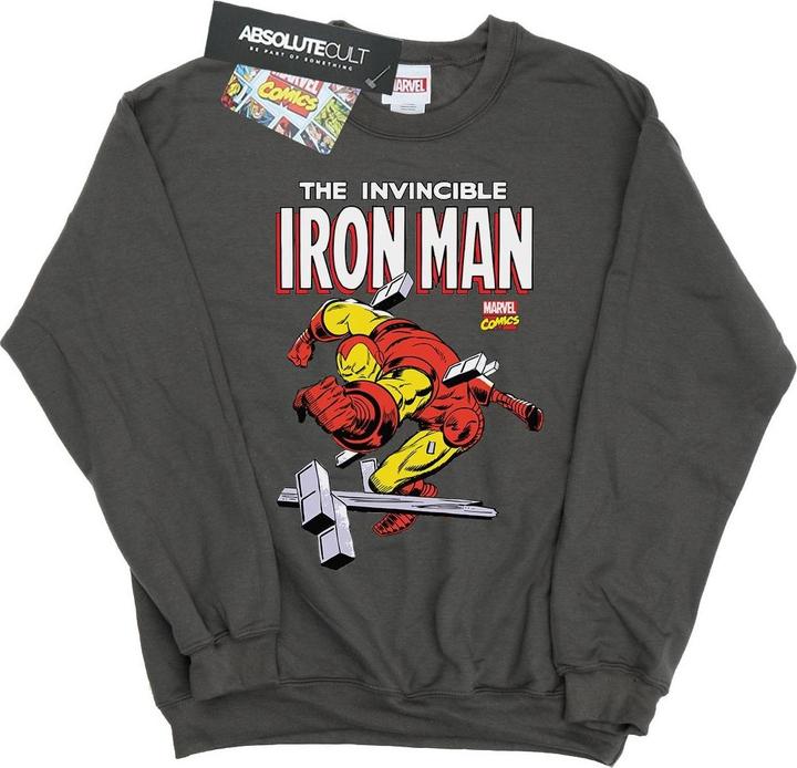 Image du produit - Sweat IRON MAN SMASH - Homme (XL)