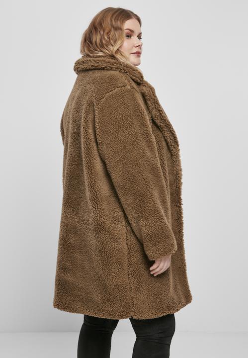 Actual product image Urban Classics Ladies Oversized Sherpa Coat (L)