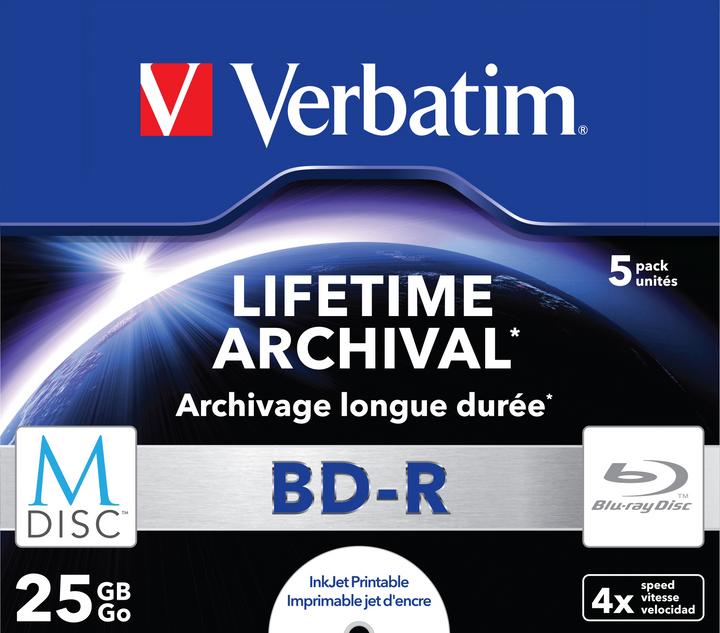 Produktbild Verbatim Bd-R (5 x)