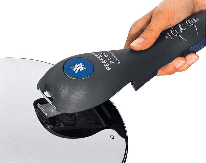 Produktbild WMF Schnellkochtopf 8,5l inkl. Einsatz Dampfkochtopf Perfect Plus Induktion (22 cm, Dampfkochtopf)