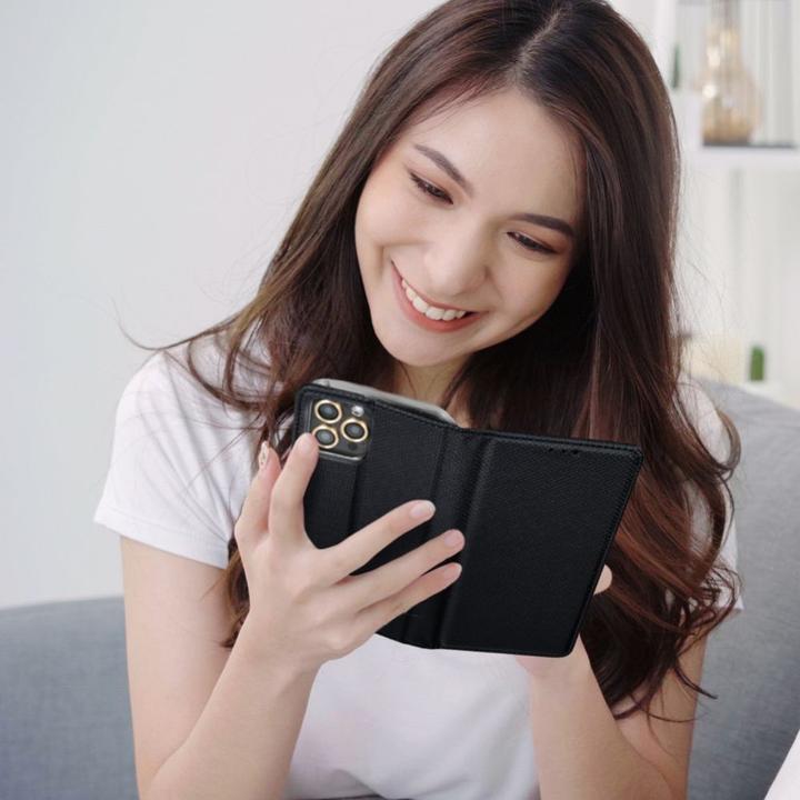 Image du produit OEM Back panel cover SMART CASE Book for IPHONE 14 black (Apple iPhone 14)