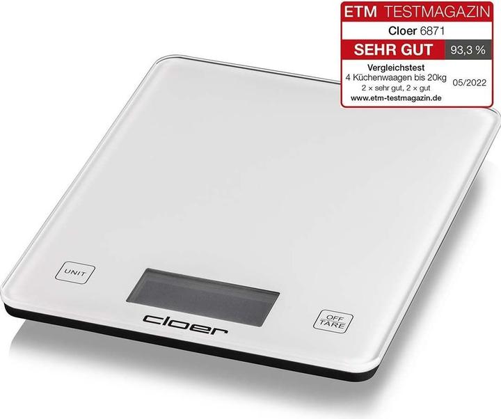Actual product image Cloer Digital kitchen scales
