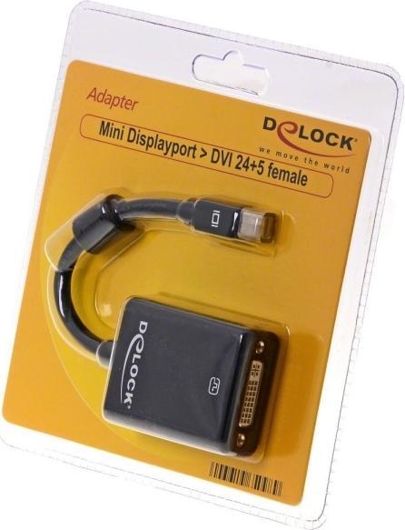 Immagine prodotto Delock Adattatore per monitor da Mini Displayport a DVI (DVI, 10 cm)